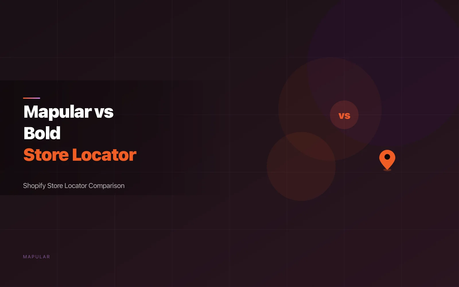 Mapular vs Bold Store Locator: Which Shopify Store Locator Fits Your Brand?