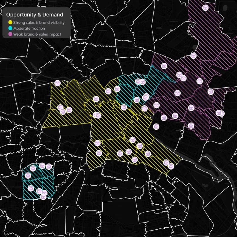 Schluss mit blindem Expandieren: Wie Retail Opportunity Mapping verstreute Daten in klare Wachstumsregionen verwandelt