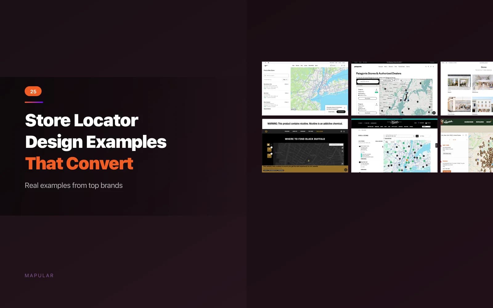 Store Locator Design: 25 Examples That Actually Convert