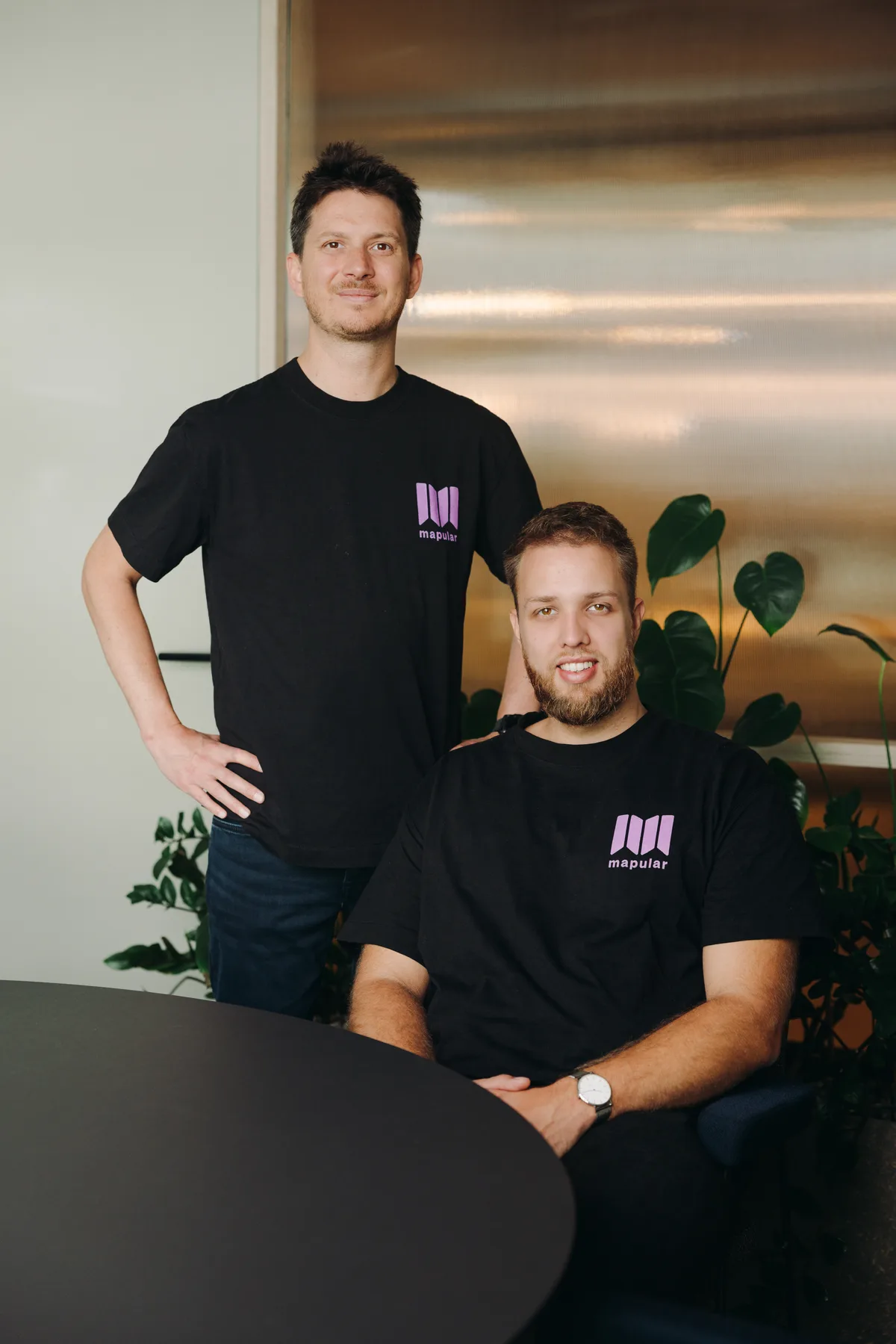 Peter Rose and Finn Geiger, Mapular co-founders